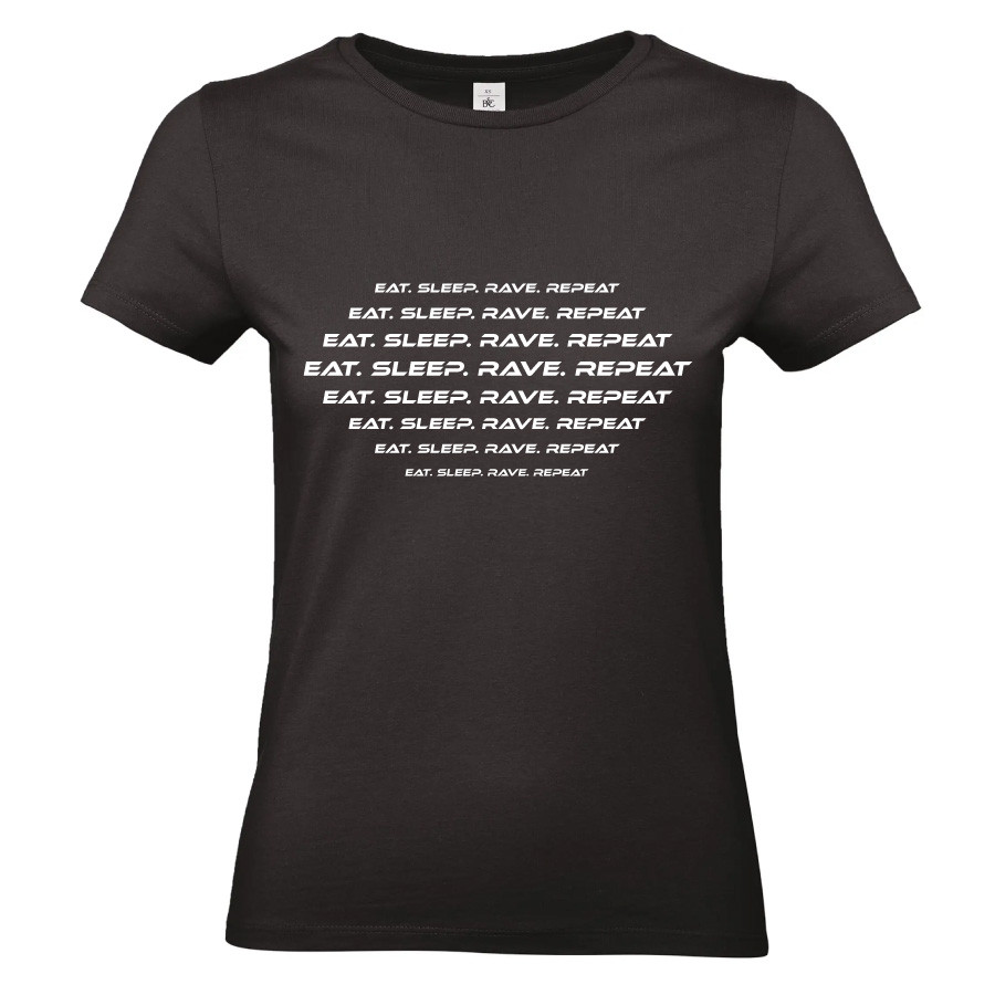 T-shirt personnalisé Eat Sleep Repeat