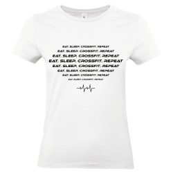 T-shirt personnalisé Eat Sleep Repeat