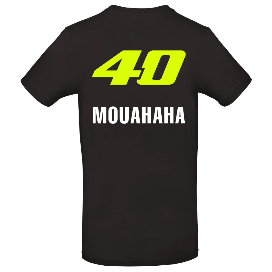 T-shirt personnalisé anniversaire Rossi 46 détourné