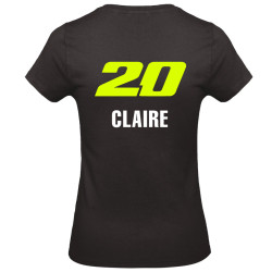 T-shirt personnalisé anniversaire Rossi 46 détourné