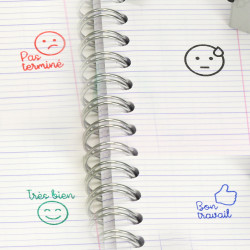 Tampon appréciations scolaires personnalisable