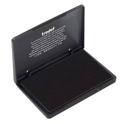 Encreur pour tampon - 105x65 mm - Noir