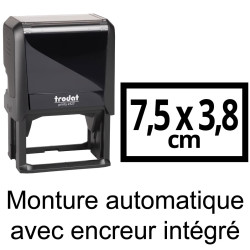 Printy 4926 - 7,5 x 3,8 cm - noir